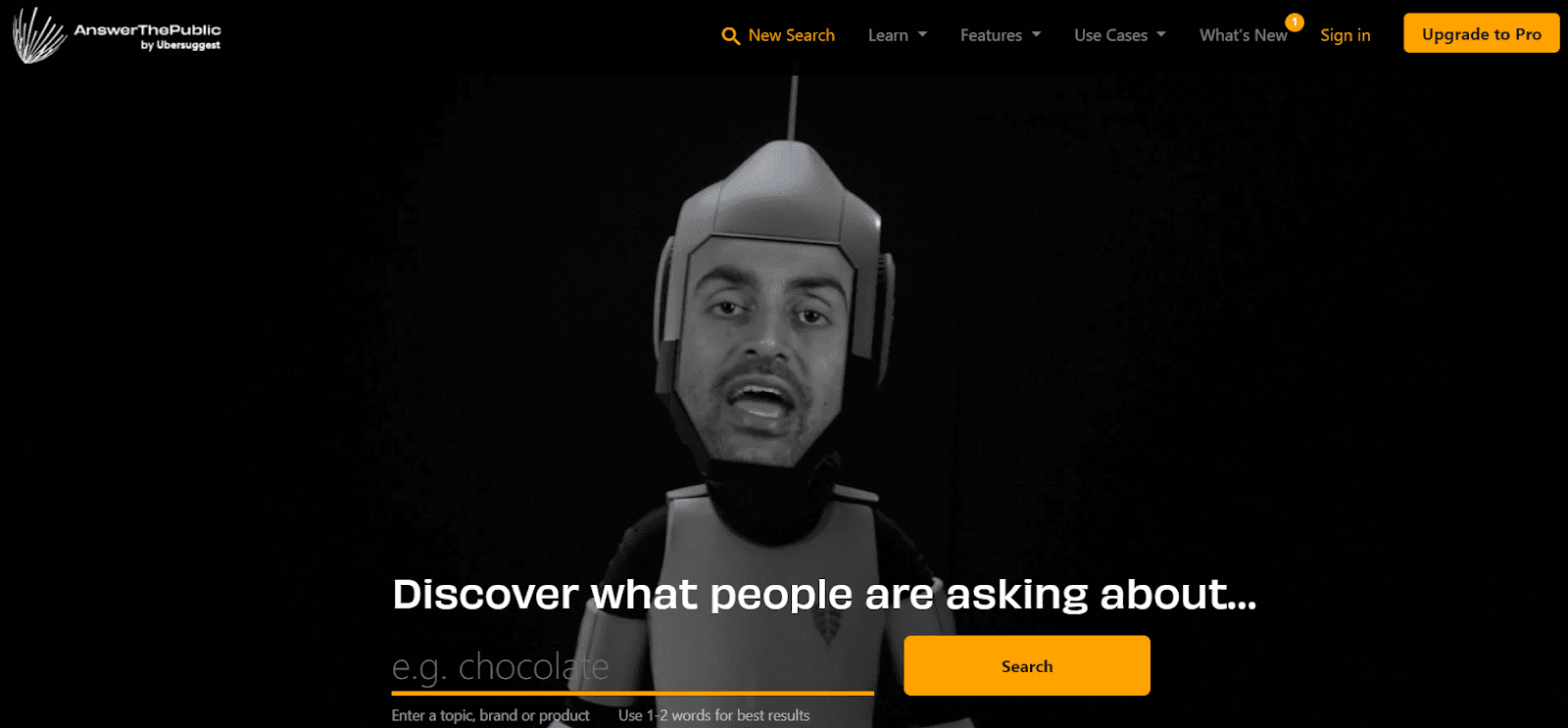 Content creation tools - AnswerThePublic