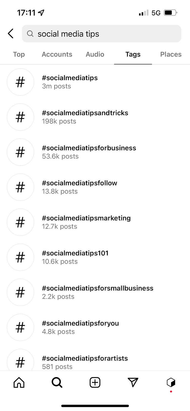 Instagram - Social Media Hashtags