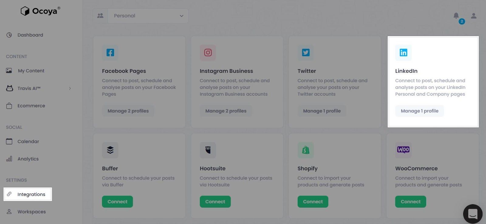 Personal Brand on LinkedIn - Ocoya Connect