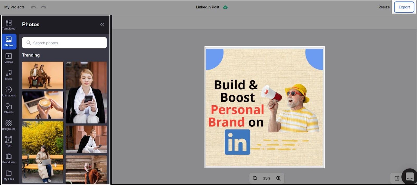 Personal Brand on LinkedIn - Ocoya design 3