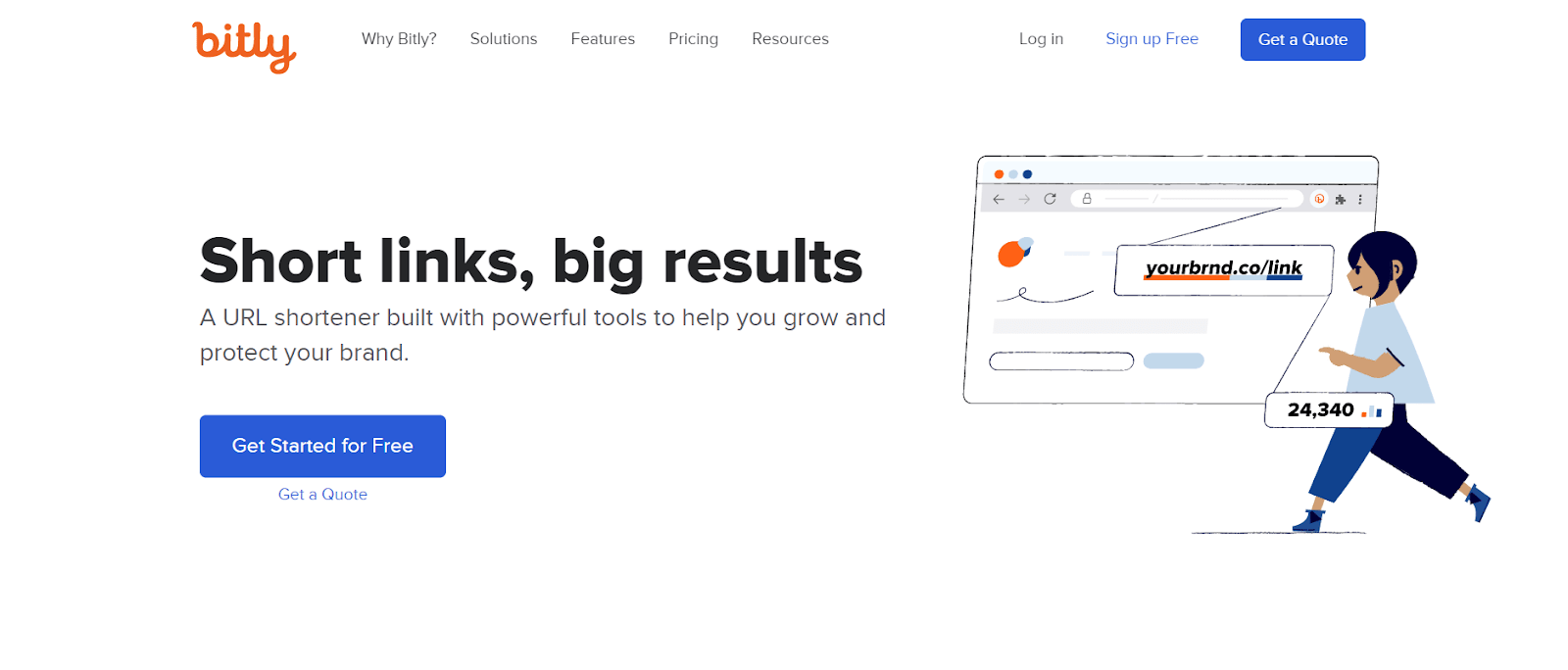 Content creation tools - Bitly