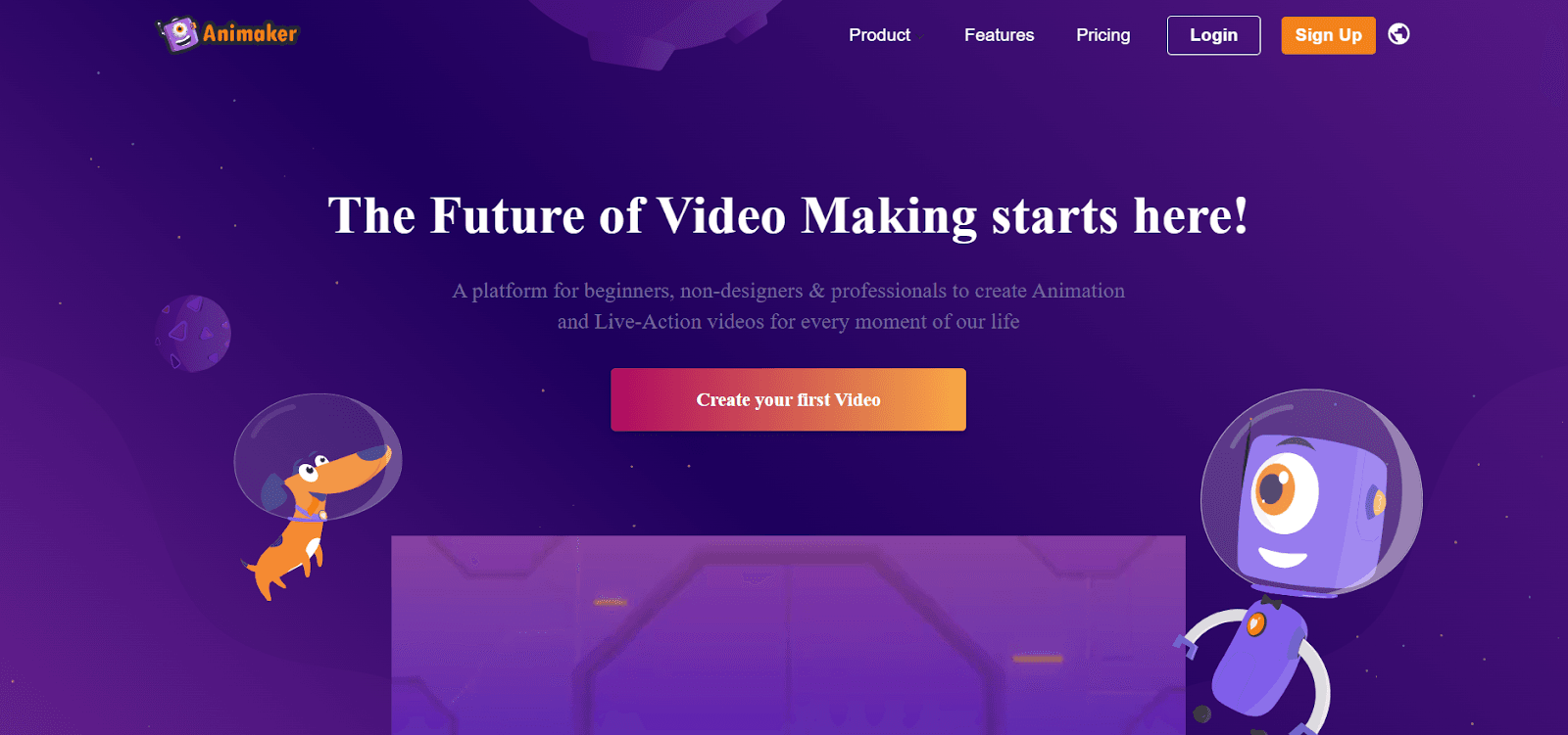 Content creation tools - Animaker