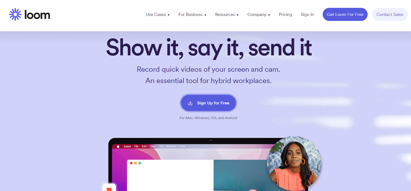 Content creation tools - Loom