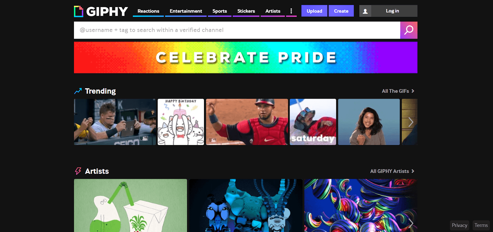 Content creation tools - GIPHY